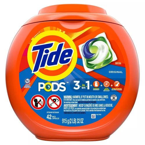 Tide Pods Laundry Detergent Pacs - Original (42 un)