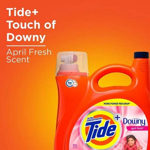 Detergente Líquido para Roupa Tide + Downy - Tide (4,43 litros)