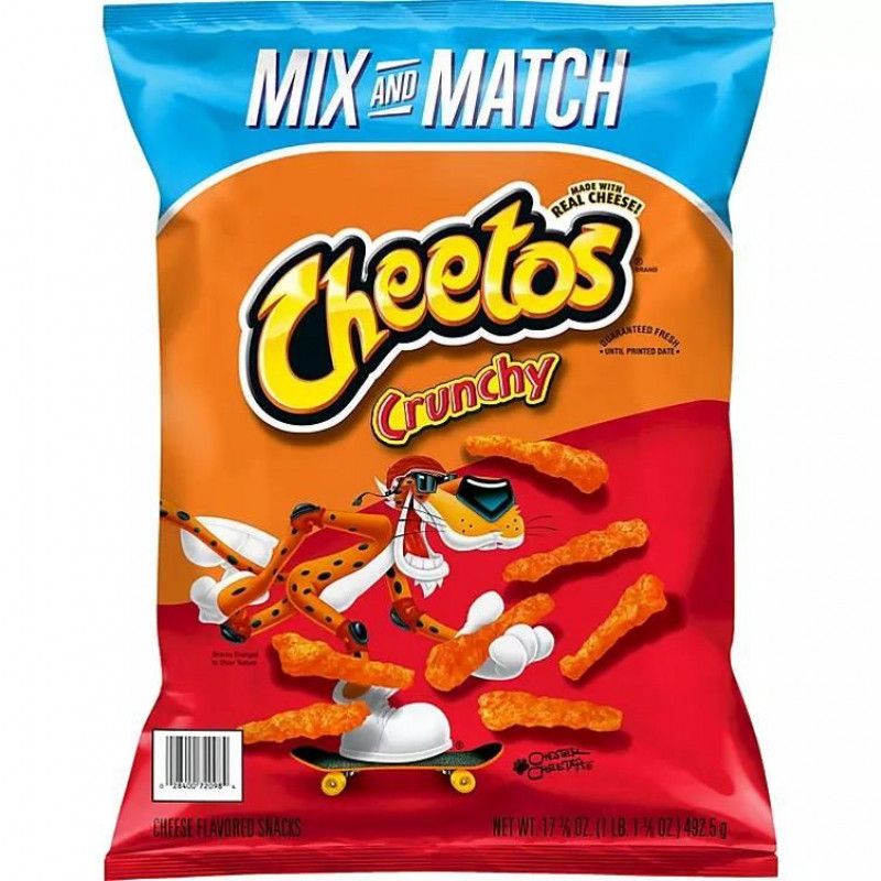 Já provou o Cheetos Crunchy sabor super cheddar ? #cheetos #cheetoscr