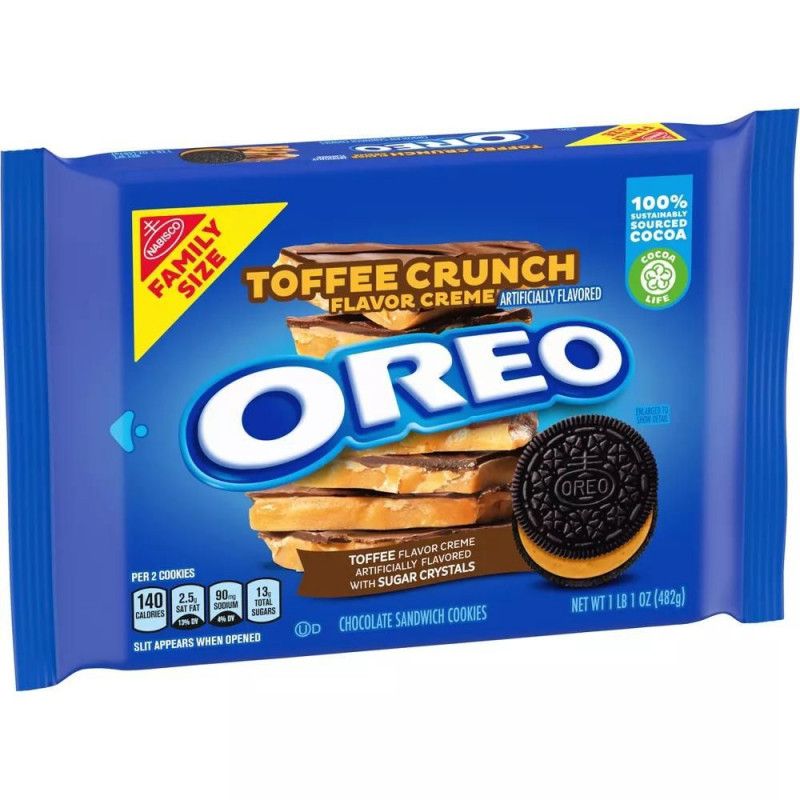 OREO Toffee Crunch Cookies - 17oz